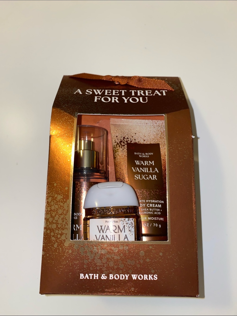 Bath & Body Works Warm Vanilla Sugar Bath & Body Gift Set